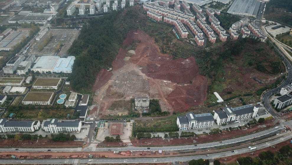 修正華東區(qū)倉儲物流基地邊坡治理工程